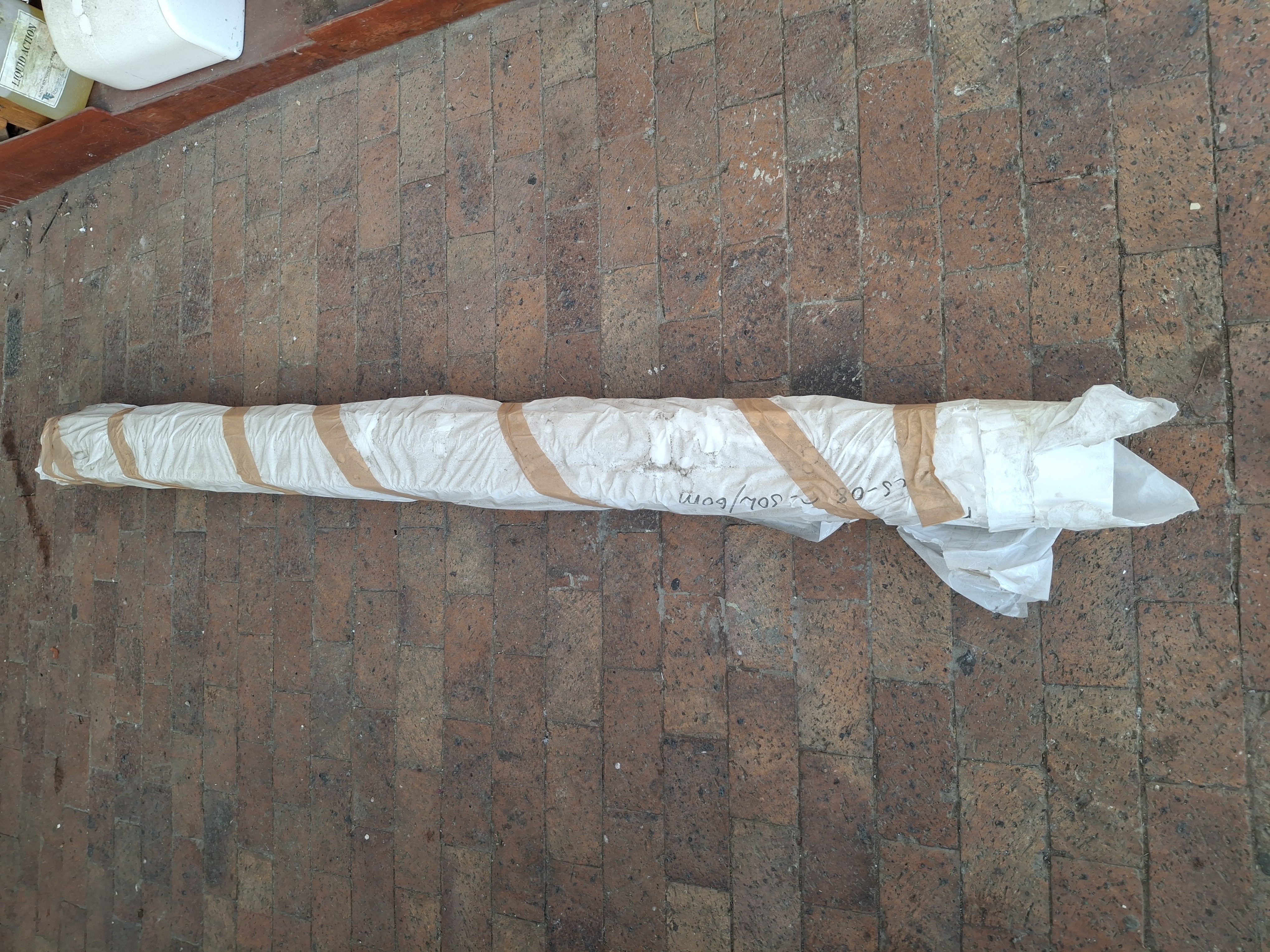 Brand new polystyrene cornice: still wrapped and ready to install - View 2